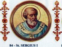 San Sergio I papa